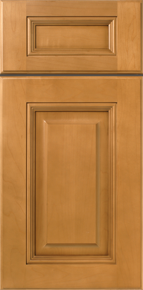 S681 POTTER cabinet door with a raised panel design.