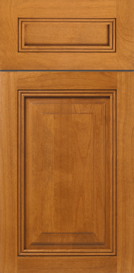 S685 BRIDGES cabinet doors with raised panel design.