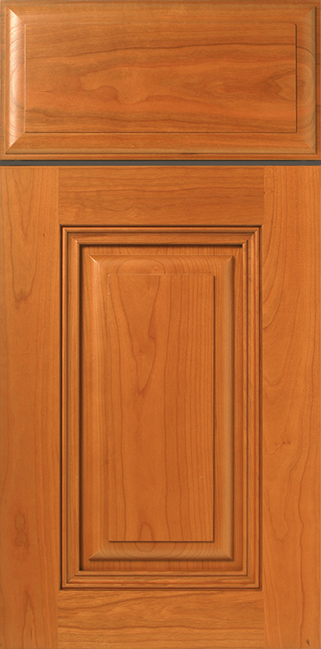 Wooden cabinet door with raised panel S707 ROMANCE design.